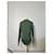 Pull en laine et coton rayé vintage Yves Saint Laurent pour homme Vert Marine Beige XL  - vue 3