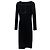Prada Kleid Schwarz mit langen Ärmeln Größe 40