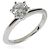 Tiffany & Co. Diamant-Verlobungsring mit Brillantschliff, 0,84 ct - Ansicht 2
