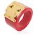 Anello Lock Me placcato oro Louis Vuitton - vista 2