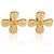 Gabrielle Orecchini Chanel 2001 Clover placcati oro