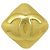 Spilla in metallo dorato Chanel D'oro