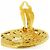 Orecchini a clip dorati Chanel D'oro - vista 10