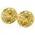 Orecchini a clip dorati Chanel D'oro - vista 5
