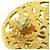 Orecchini a clip dorati Chanel D'oro - vista 7