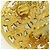 Orecchini a clip dorati Chanel D'oro - vista 8