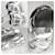 Pendientes Nest para mujer Loewe Plata Blanco  - vista 7