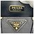 Mini borsa tote Prada con logo a triangolo per donna Nero - vista 5