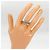 Tiffany & Co. 18K Weißgold Diamantring - Ansicht 2