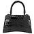 Borsa Balenciaga Hourglass Small Nero - vista 2