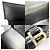 Borsa Balenciaga Hourglass Small Nero - vista 6
