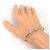 Bracciale charm Tiffany & Co. in oro bianco 18K e diamanti Argento - vista 2