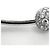Bracciale charm Tiffany & Co. in oro bianco 18K e diamanti Argento - vista 4