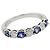 Anillo de banda de platino Tiffany & Co. con tanzanita