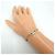Bracciale con charm Small Double Lock di Tiffany & Co. - vista 3