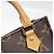 Borsa a tracolla mini Louis Vuitton Monogram Petite Sac Plat da donna Marrone - vista 6