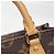 Borsa a tracolla mini Louis Vuitton Monogram Petite Sac Plat da donna Marrone - vista 7