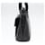 Céline Celine Circle Logo in Pelle Nero - vista 4