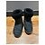Stivali Chanel in pelle nera foderati in shearling Taglia 37 Nero - vista 5