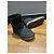 Stivali Chanel in pelle nera foderati in shearling Taglia 37 Nero - vista 8