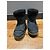 Stivali Chanel in pelle nera foderati in shearling Taglia 37 Nero - vista 9