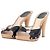 Mule con tacco con ciondolo a lucchetto Dior by Galliano 2000s Nero