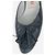 Miu Miu 2000s Kitten Heels Mule mit Quaste Schwarz - Ansicht 7