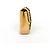 Chanel East West Classic Flap Clutch Quilted Caviar medium Beige - vista 4
