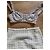 Completo gonna e top bustier in tweed Chanel Rosa Grigio Crudo Giallo Blu chiaro - vista 4