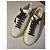 baskets alexander mcqueen oversized  taille 41.5 cuir blanc noir semelles translucides - vue 3
