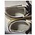 baskets alexander mcqueen oversized  taille 41.5 cuir blanc noir semelles translucides - vue 9