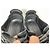 Sneaker in pelle con monogramma in rilievo Louis Vuitton Nero - vista 6