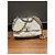 Bolsa Chanel 19 em pele de cordeiro branca com ferragens de dois tons Branco - vista 2