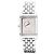 Montre Jaeger Lecoultre, "Reverso", acier et diamants. - vue 2