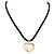 Pendente Poiray "Coeur Secret" in oro bicolore e diamanti.