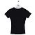 Courreges T-Shirt aus Baumwolle Schwarz - Ansicht 3