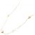 Collana Tasaki Perla del Mare del Sud Bianca Au750 D'oro - vista 2
