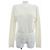 Autre Marque Top de punto FOXEY Blanco