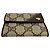 Monedero de cuero Gucci Castaño - vista 7