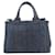 Tote Prada 1BG439 DENIM Tasche Blau - Ansicht 2