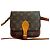 Borsa a tracolla Louis Vuitton Cartouchiere Monogram Marrone