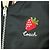 Chaqueta Souvenir reversible Coach de satén Negro Blanco - vista 8