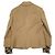Autre Marque Giacca con inserti in lana e cashmere kolor Marrone Cammello - vista 2