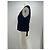 Autre Marque Blazer RIXO negro de algodón XS - vista 3