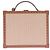 Autre Marque Clutch in rafia AERIN X TANNER KROLLE beige - vista 3