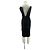 Autre Marque MIAOU Lederkleid schwarz mit Schnürung - Ansicht 2