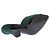 Saint Laurent Sandali con tacco in seta "Suite" Verde - vista 7