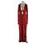 Autre Marque MONDAY Maxikleid rot