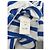 Autre Marque Vestido camiseta a rayas Azul - vista 6