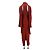 Vestido maxi de seda rojo Nanushka Roja - vista 2
